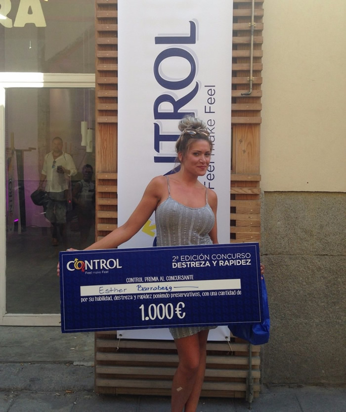 Esther-Barrabeig-wins-1000-Euros-in-Spanish-Condom-Competition