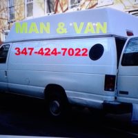 1-2 movers w large van.Small & Medium  move / pick up /delivery  347-424-7022