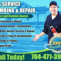 📲 24/7 PLUMBER IN CHARLOTTE - SAME DAY PLUMBING SERVICES 📲 (FREE ESTIMATE ☎️