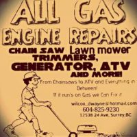 Dwayne's All Gas Engine Repairs (White rock/south surrey)