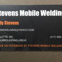Stevens Mobile Welding (CHARLOTTE - GASTONIA - ROCK HILL)