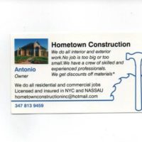 LICENSED & INSURED CONTRACTOR DOING ALL EXTERIOR AND INTERIOR WORKS (SERVING ALL OF NASSAU COUNTY & 5 BOROS OF NYC)