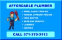 PLUMBER - AFFORDABLE RATES 🟧🟧🟧🟧🟧 (Servicing Anywhere Around Northern Virginia)